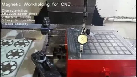 カスタマイズされたサイズのフライス加工用永久 CNC 磁気ワークホールディング チャック